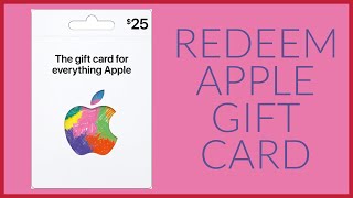 How To Redeem Apple Gift Card  Redeem your App Store amp iTunes Gift Card [upl. by Llenet]