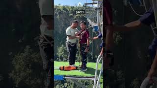 World second highest bungy jump kusma nepal shortvideo MR Shrestha [upl. by Suoivatram]