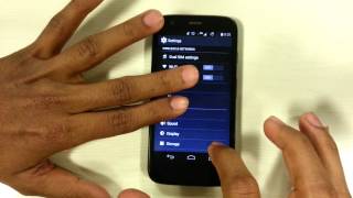 How to turn off talkback on Moto G [upl. by Eiroj]