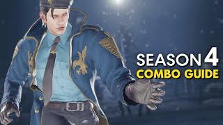 Sergei Dragunov Combo Guide Season 4  TEKKEN 7 [upl. by Ayihsa58]