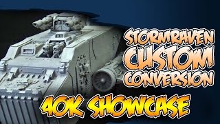 Converted Stormraven  40k Hobby Retro Showcase [upl. by Asillam]