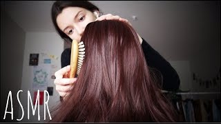 ASMR  Brossage de cheveux antistress  chuchotements [upl. by Noit]