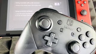 How to Connect Nintendo Switch Pro Controller 2021 [upl. by Letnoj467]