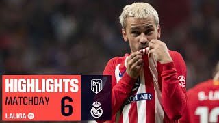 Resumen de Atlético de Madrid vs Real Madrid 31 [upl. by Gromme]