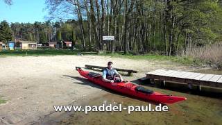 Einweisung Wander Kajak mit Paddel Paul [upl. by Mcroberts]