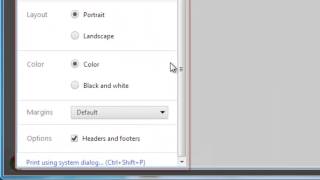 How to set default Printer in Chrome [upl. by Armilda875]