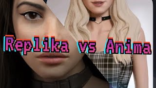 Artificial Intelligence Replika vs Anima whos is the better AI [upl. by Llenrap550]