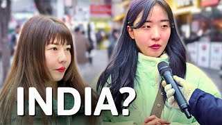 Do Koreans Really Hate Indians  Street Interview [upl. by Oibaf609]