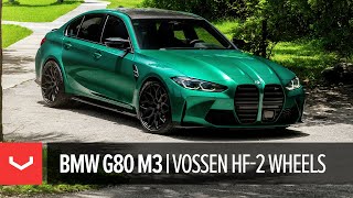 BMW G80 M3 Competition  Vossen Hybrid Forged HF2 [upl. by Morris625]