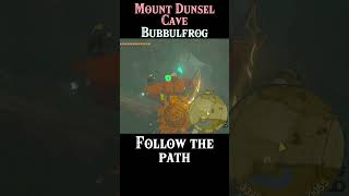 Where To Find Mount Dunsel Cave Bubbulfrog  Zelda Tears of the Kingdom totk [upl. by Sheelagh]