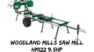 Woodland Mills HM122 95hp Saw Mill [upl. by Justino]