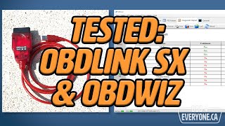 Tested OBDLink SX  OBDWiz the fast USB Scanner OBD4Everyone E21 [upl. by Shirlee]