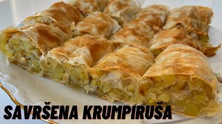 Pita od krumpira  recept koji svima uspijeva Krompiruša 🥰 [upl. by Yeznil]