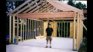 Building a Garage Framing a Garage [upl. by Page]