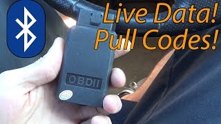 How to use an ELM327 bluetooth OBD2 adapter [upl. by Walcoff]