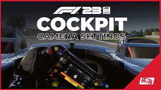 F1 23 Realistic Cockpit Camera Settings [upl. by Gnilyam]