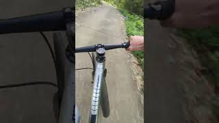 Mtb single speed max speed test [upl. by Azelea]