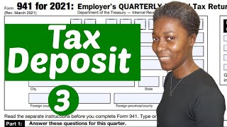 3How to Fill out IRS Form 941 for 2021 [upl. by Cozmo]