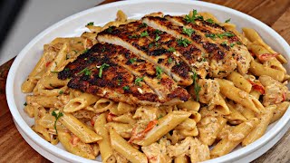 The Most Creamiest Cajun Chicken Pasta Ever [upl. by Bennet]