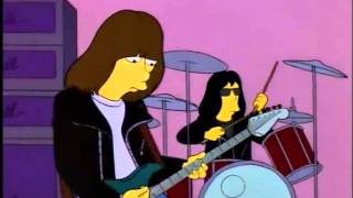 Los Ramones Happy Birthday  Los Simpsons [upl. by Euqnom]