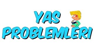 10 dk da YAŞ PROBLEMLERİ  MATEMATİK [upl. by Ymmas]