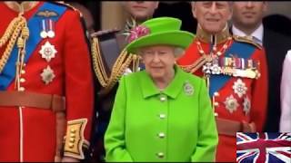 Trooping The Colour 2016 Highlights  Times quotGod Save The Queenquot Was Played [upl. by Drew23]