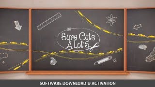 Sure Cuts A Lot 5  Software Installation and Activation [upl. by Obadias286]