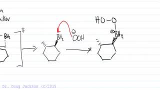 Hydroboration Oxidation Mechanism [upl. by Honor]