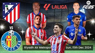 EA FC 25 Atletico Madrid vs Getafe  La Liga 202425 [upl. by Lucky]