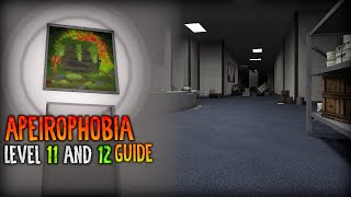 ROBLOX  Apeirophobia How to Beat  Level 11 and 12  Full Walkthrough  Backrooms [upl. by Galligan140]