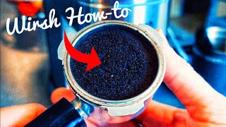 quotHowtoquot Wirsh Espresso Machine Tutorial Milk Frother Fix 💯😁 [upl. by Nichola]