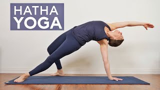 Hatha Yoga Flow 1Hr Class Feel Relaxed and Energised [upl. by Yelsgnik]