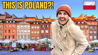 Poland COMPLETELY Surprised Us First Day in Warsaw [upl. by Lledo]