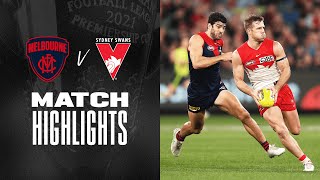 Melbourne v Sydney Swans Highlights  Round 8 2021  AFL [upl. by Braunstein424]