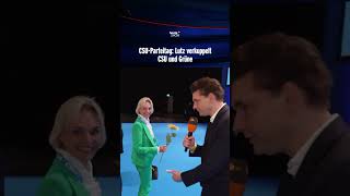 CSUParteitag Lutz van der Horst verkuppelt CSU und Grüne  heuteshow shorts [upl. by Noguchi]