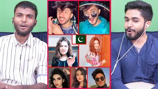 INDIANS react to Best Pakistani Tik Tok Transformations 2020 [upl. by Kimitri593]