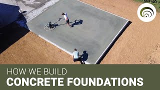 Concrete Garage Foundations How We Build Them at Site Prep [upl. by Leonhard]