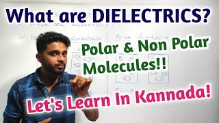 Dielectrics amp Polarisation  Polar amp Non Polar Molecules  Electrostatic Potentials And Capacitance [upl. by Aihsinat]