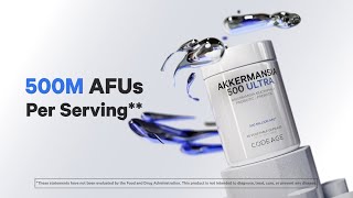 Akkermansia 500 AFU Supplement  Chicory Inulin  Digestive Health  Microbiome  Codeage [upl. by Anselm]