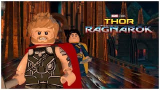 THOR and LOKI from THOR RAGNAROK  LEGO Marvels Avengers [upl. by Salahcin]