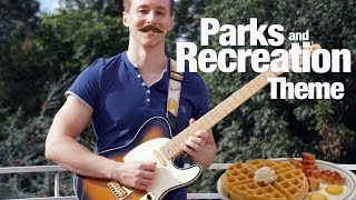 Parks and Recreation Theme  Guitar Cover [upl. by Atiroc]