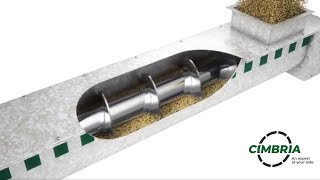 Cimbrias Screw Conveyor  Efficient and reliable conveying of dry bulk materials [upl. by Gail935]