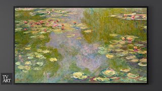 TV Art Slideshow  4K 7Hour Screensaver  Claude Monet Paintings  Art for TV Screen [upl. by Yseulte]