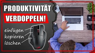 Produktivität verdoppeln mit diesem simplen Trick  Maustasten neu belegen Tutorial  QuickTipp [upl. by Maribeth]