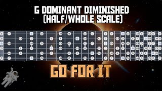 G7 Dominant Diminished Groovy Jam track  120 BPM [upl. by Annah]