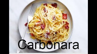 How to Make Pancetta Carbonara simple [upl. by Liliane]