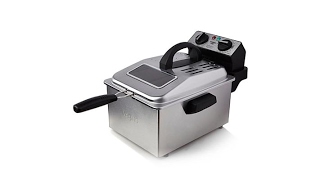 Waring Pro 1Gallon 1800W Stainless Steel Deep Fryer [upl. by Onavlis258]