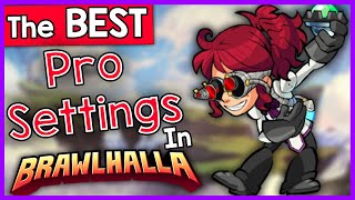 The BEST PRO SETTINGS in Brawlhalla 2021  Blurred Maps Controls Reduce Lag and Win More [upl. by Duane]