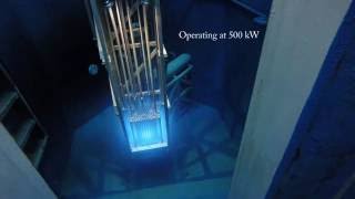 Breazeale Nuclear Reactor Start up 500kW 1MW and Shut Down [upl. by Ariem]