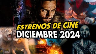 ESTRENOS DE CINE DICIEMBRE 2024 Películas en Cartelera [upl. by Zara]